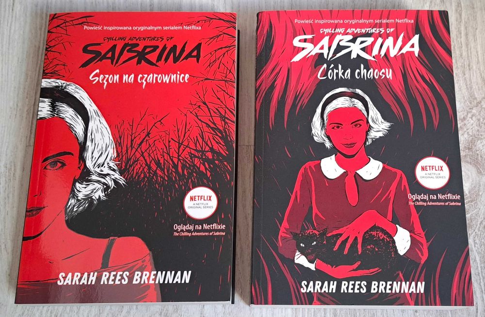 2x Sarah Rees Brennan Sabrina Sezon na czarownice + Sabrina Córka chaosu