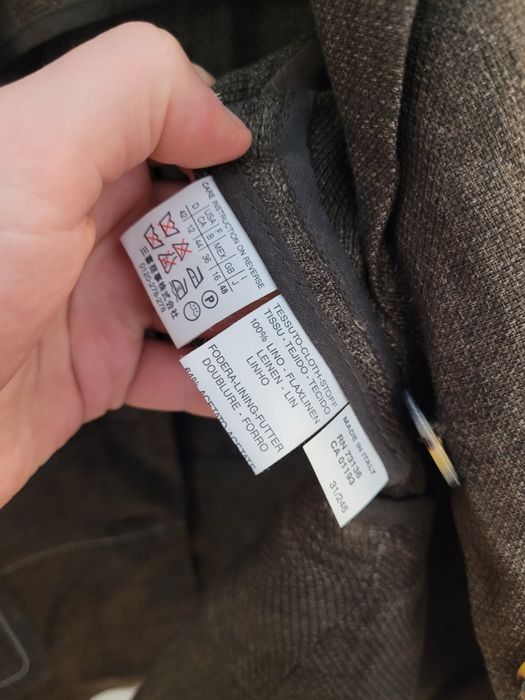 lniany żakiet marynarka Marella made in italy fashion moda zalando y2k