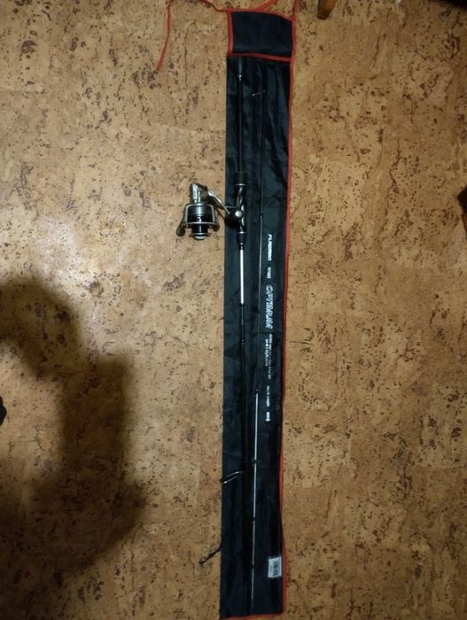 Flagman Optimum 2.23 1-12g. Катушка Ryobi Zauber 2000