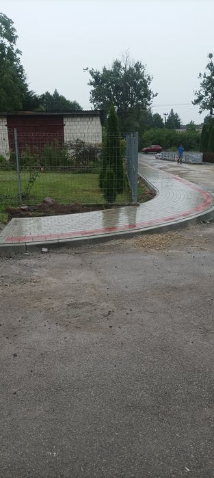 Brukarstwo układanie kostki brukowej