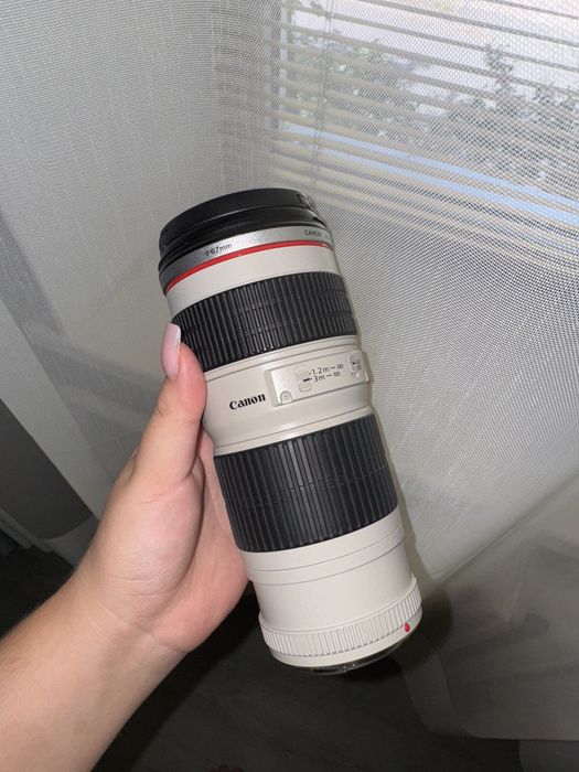canon 70 200 f4 - купить объективы - Цена на OLX.ua
