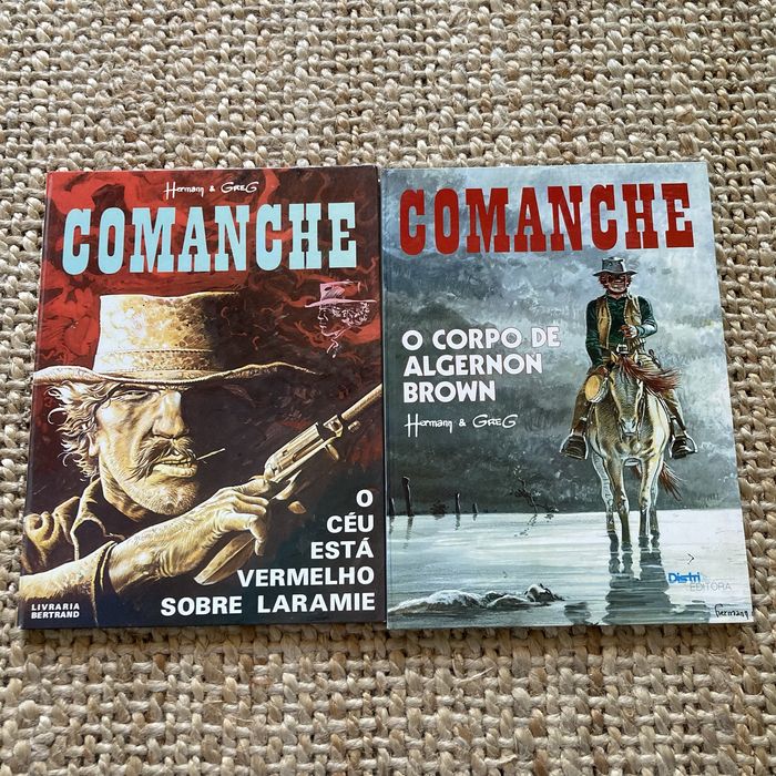 Comanche Hermann & Greg 8 Livros + 2 Revistas