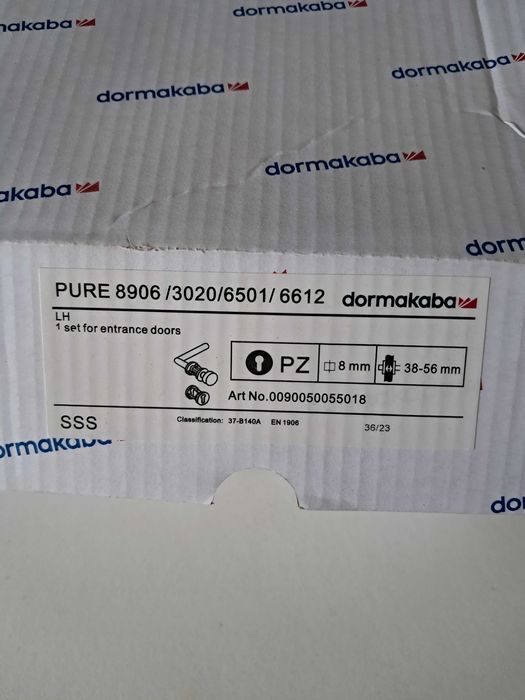 gałka - klamka dormakaba Pure - Nowe