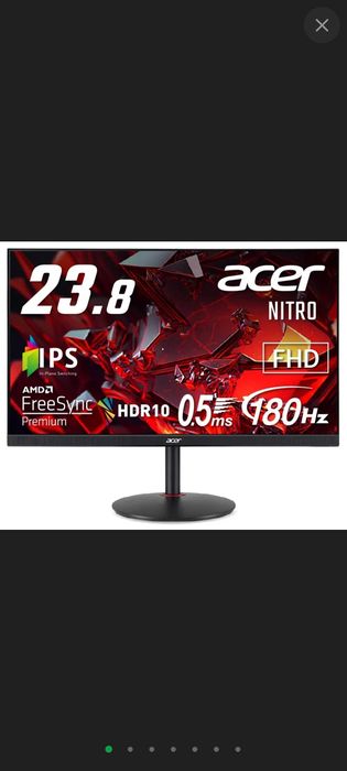 Монітор 23.8" Acer Nitro XV240YM3bmiiprx (UM.QX0EE.306) FHD IPS