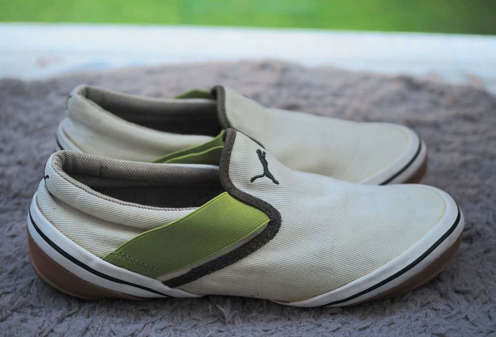 Tenisówki, trampki wsuwane od Puma. Model Vintage, r. 44. UNIKAT!