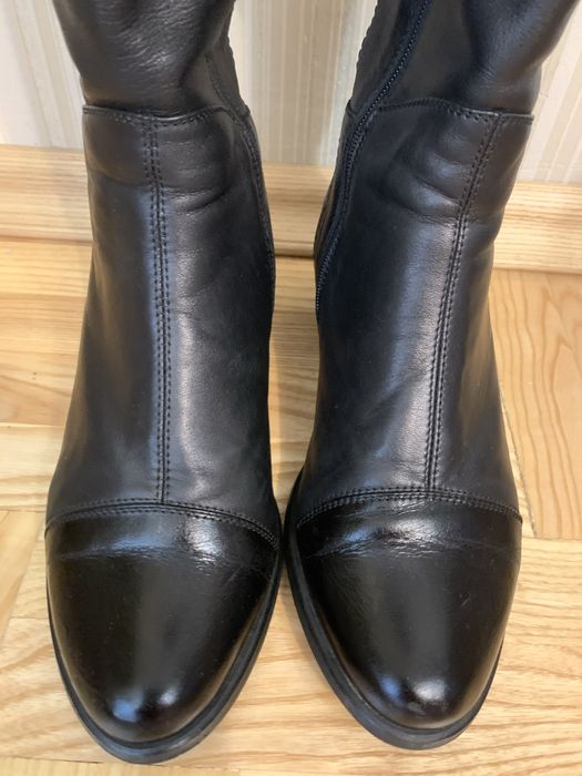 Чоботи шкіряні зимові р.38.5-39