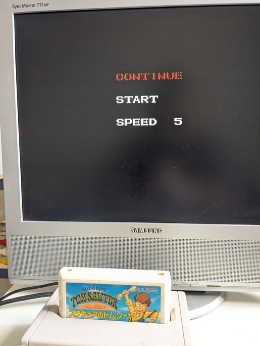 Tom Sawyer - Nintendo Famicom/Pegasus