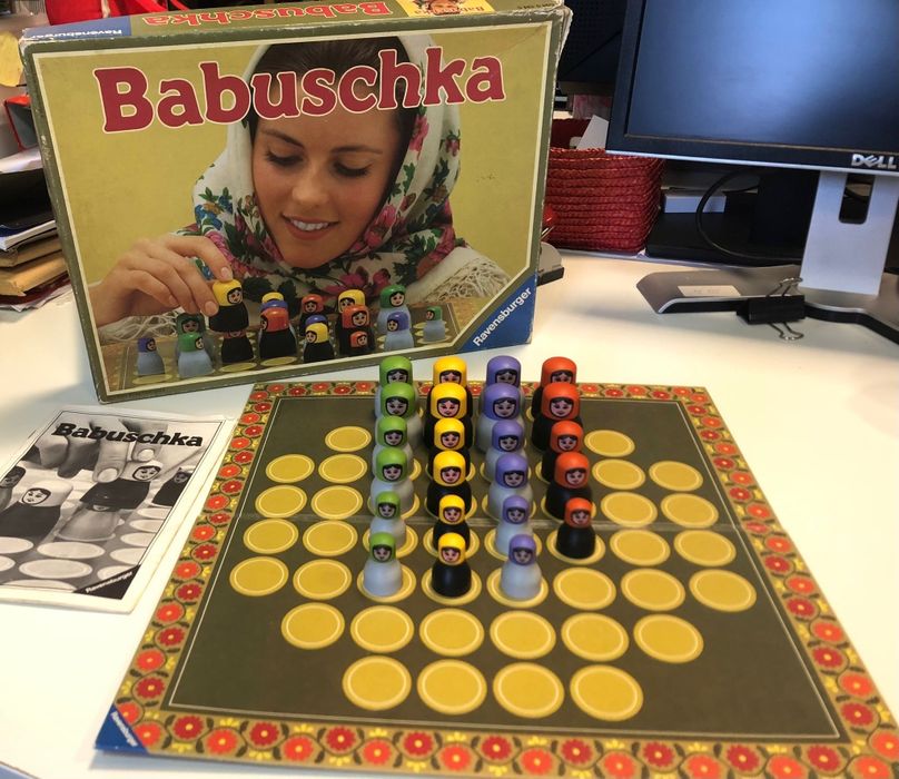 Jogos de tabuleiro vintage