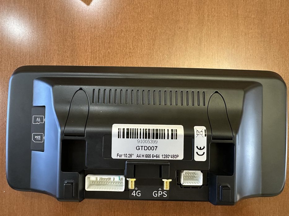 Магнитофон на AUDI A4 B8 з CarPlay GTD007