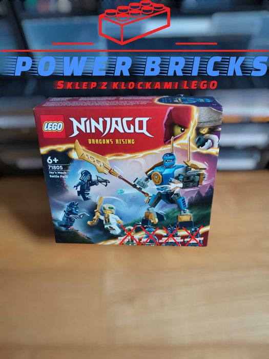 LEGO Ninjago 71805 - Zestaw Bitewny z Mechem Jaya (bez figurek)