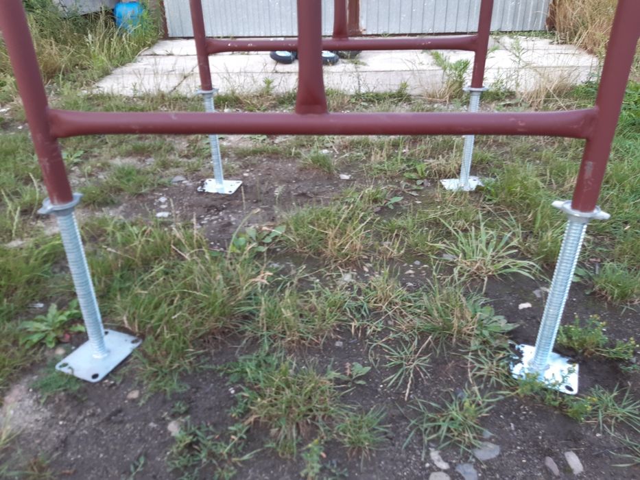 Stopy stopki regulowane warszawskie, kółka, rusztowanie warszawskie