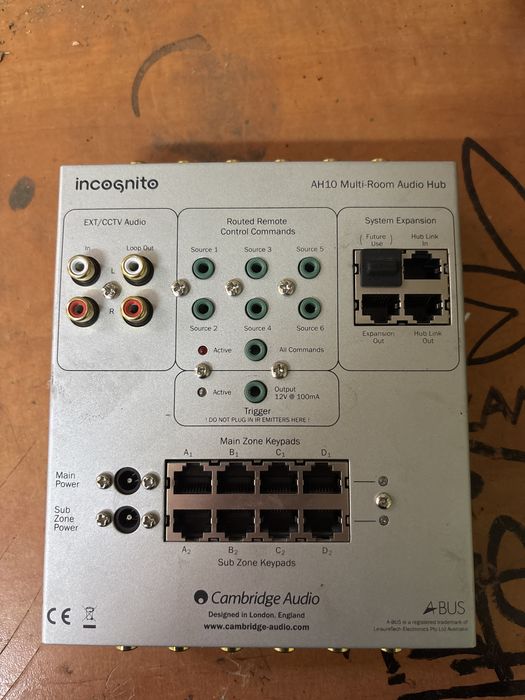 Mam do sprzedania Cambridge Audio incognit AH10