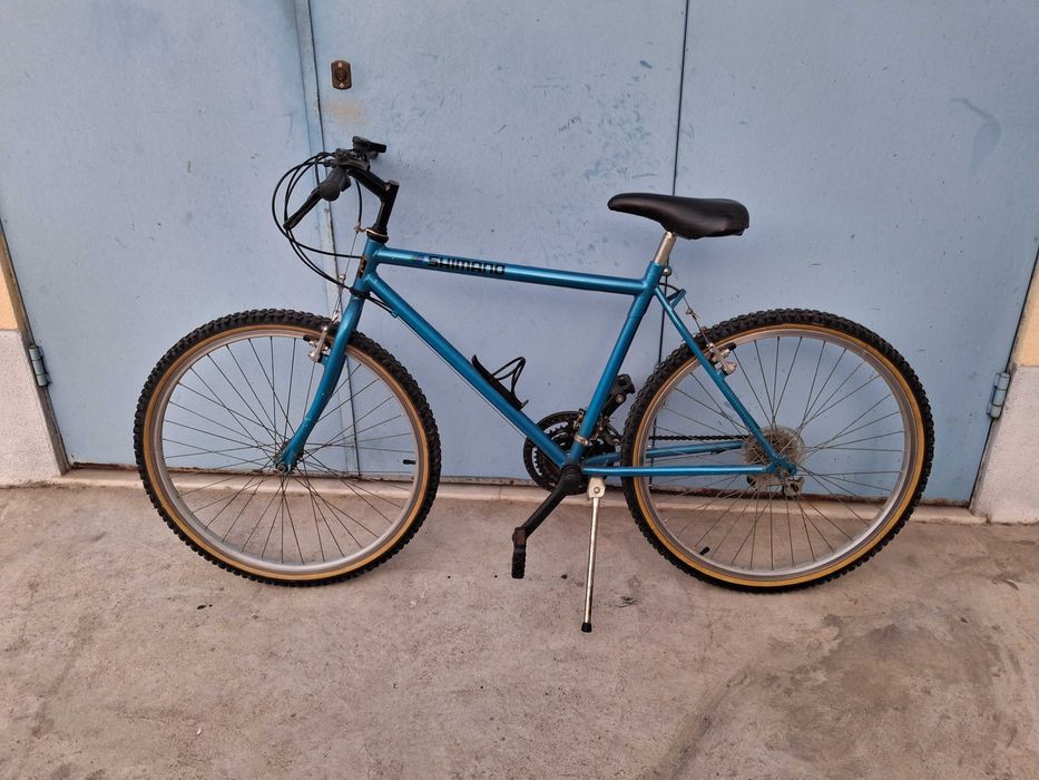 Bicicleta roda 26 pronta a pedalar