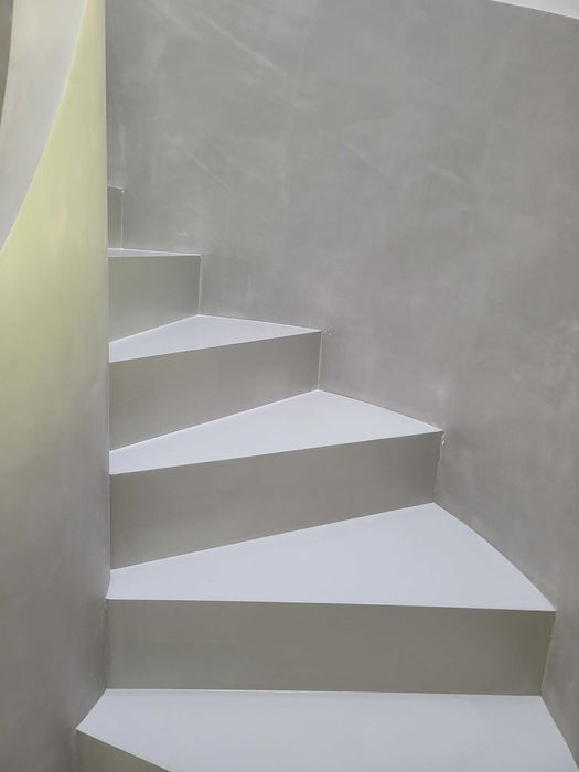 Schody z Żywicy - Mikrocementu