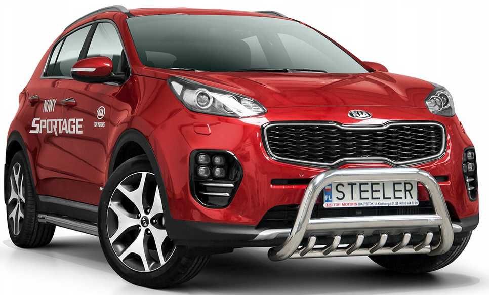 Orurowanie z grillem KIA Sportage IV - HOMOLOGACJA