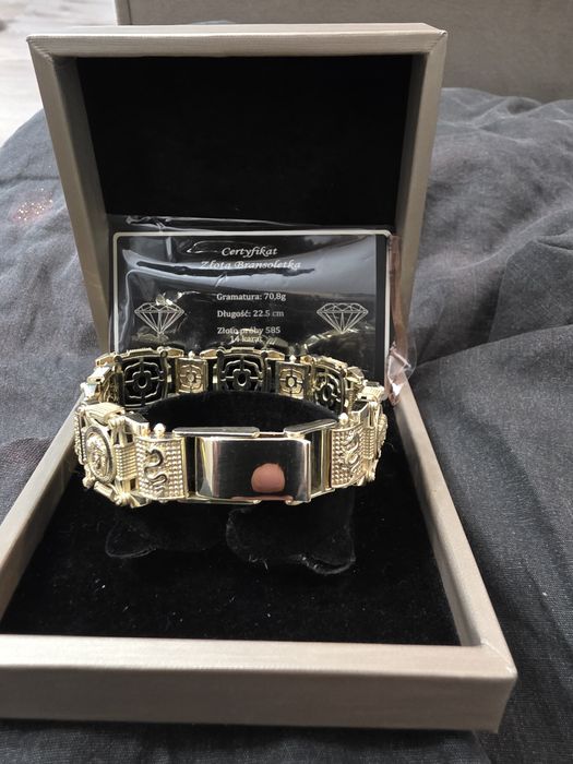 Bransoletka Złota Versace Exclusive