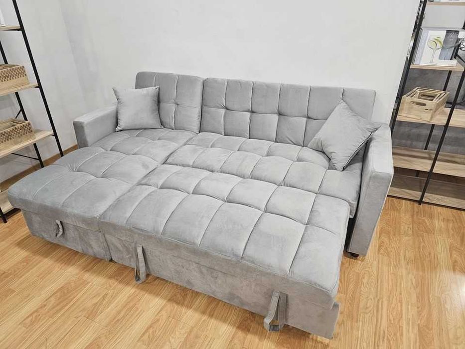 LIQUIDAMOS SOFAS CAMA COM BAU NOVOS ENVIO GRATUITO PAGA NA ENTREGA DIRETO DE FABRICA