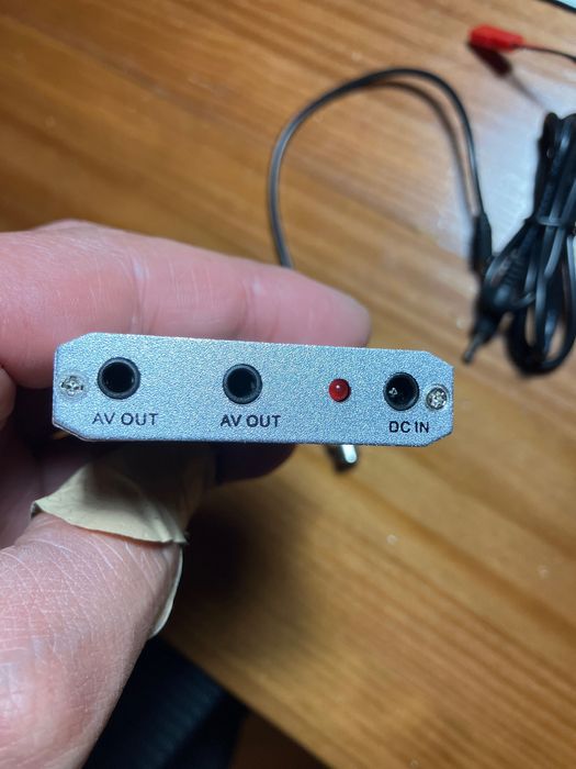 receptor imagem RC 5.8Ghz Av