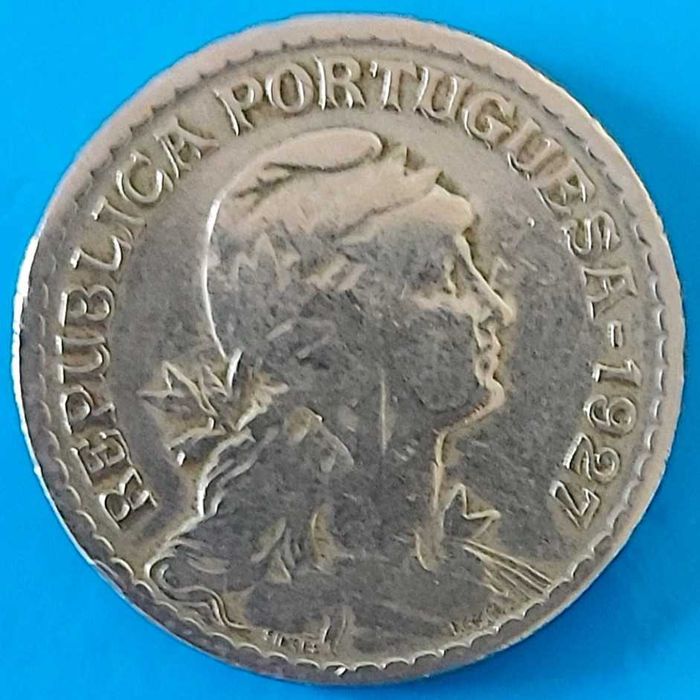 1$00 de 1927, Republica Portuguesa Raro