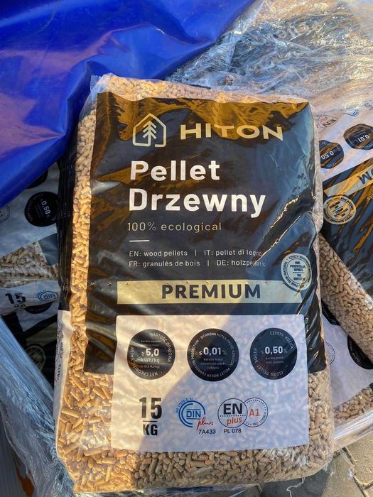 HITON GOLD Pellet drzewny premium ENplus A1 | DINplus Polski producent