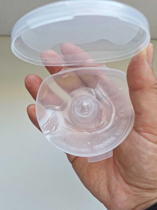 Mamilos silicone marca Medela - tamanho M