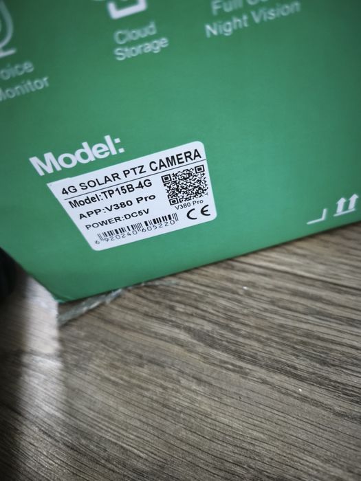 Kamera bezpieczeństwa solarna