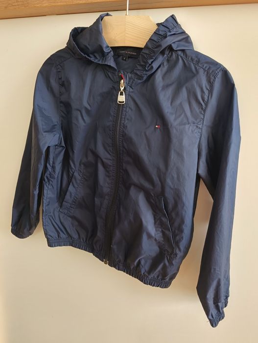 Tommy Hilfiger 128cm Kurtka Wiatrówka Wiosenna Dla Chłopca