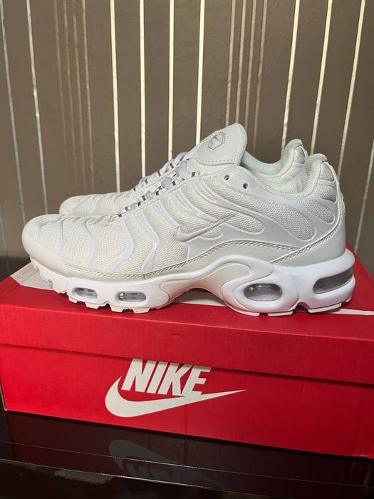Кроссовки Nike tn air max plus all white