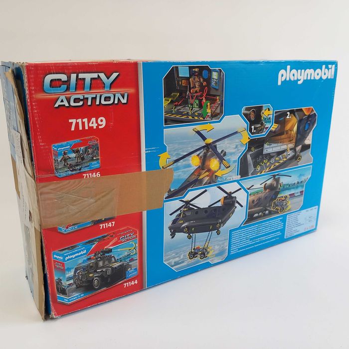 Playmobil City action 71149 Śmigłowiec ratunkowy jednostki specjalne