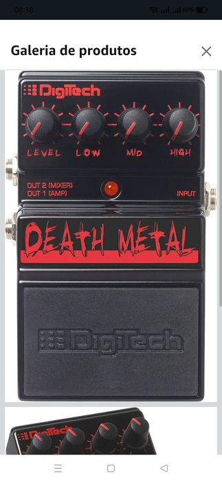 Death Metal Novo na cx