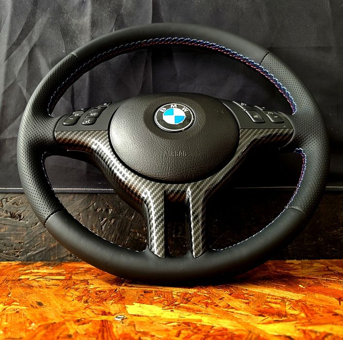 Volante multifunções bmw pack sport personalizado completamente novo