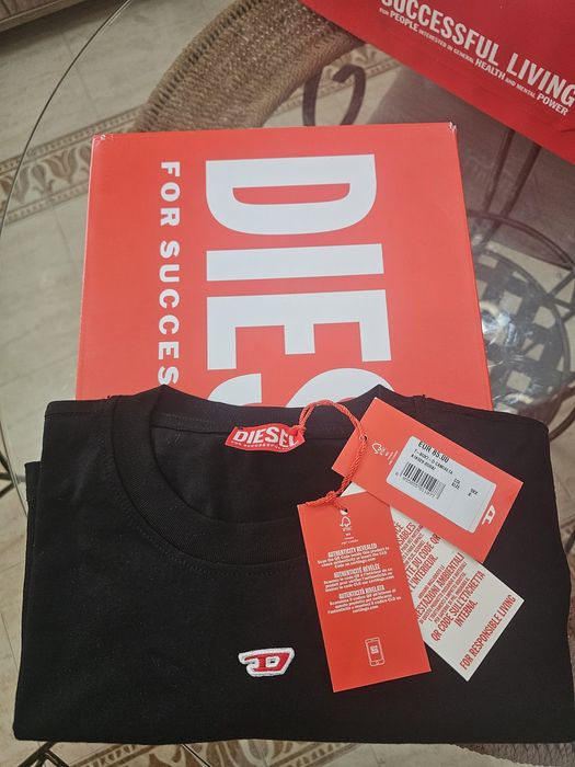 T-shirt Diesel T-BOXT-D Preta