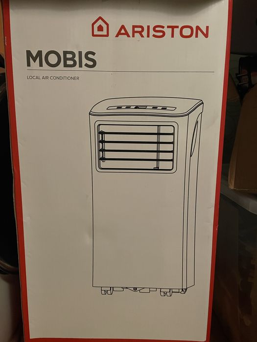 Ar Condicionado Portátil ARISTON Mobis 8 (16 m² - 8000 BTU - Branco)