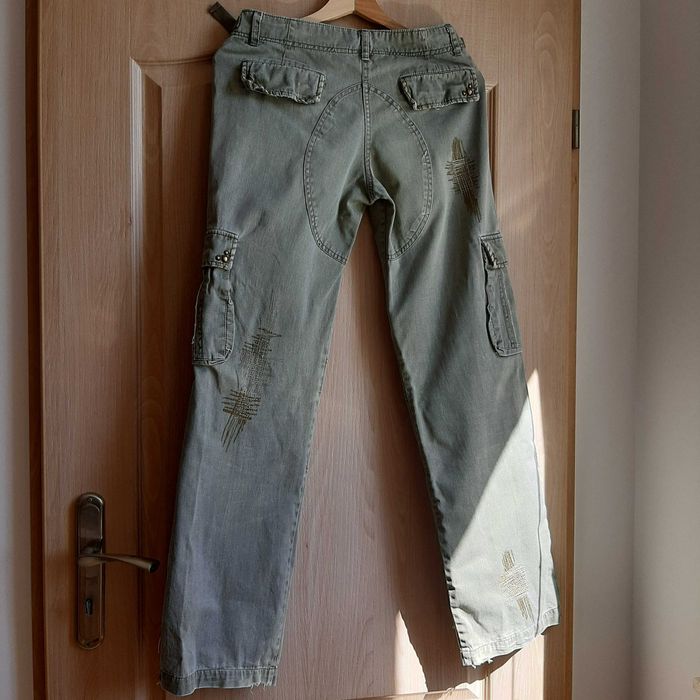 Spodnie młodzieżowe khaki, rozm. 36/S