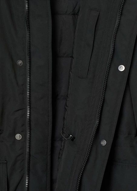 Чоловіча парка H&M, демісезонна парка на синтепоні