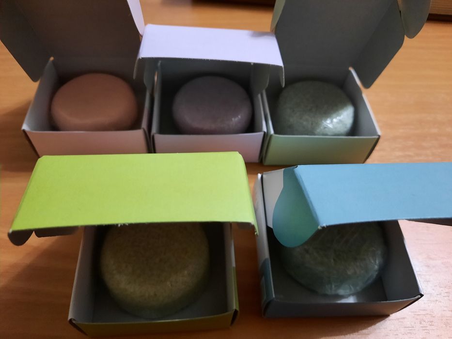 Натуральні тверді шампуні Грінвей