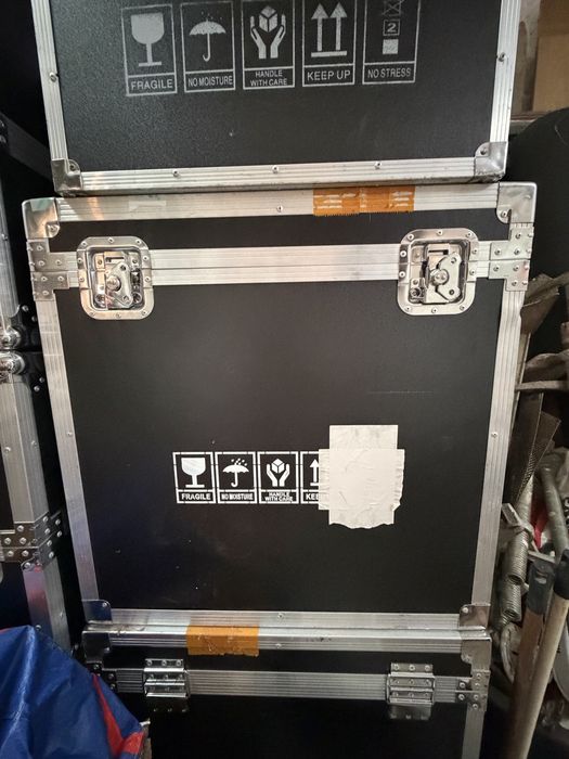Caixa de transporte de equipamento de som