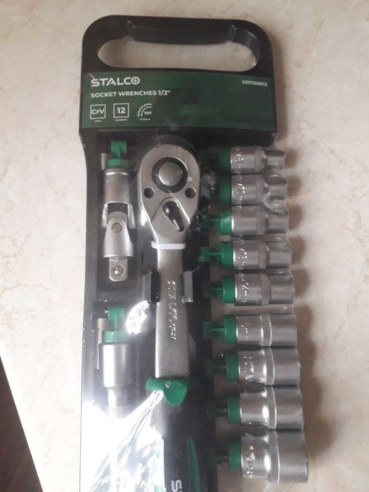 Stalco socket wrenches 1/2" CrV