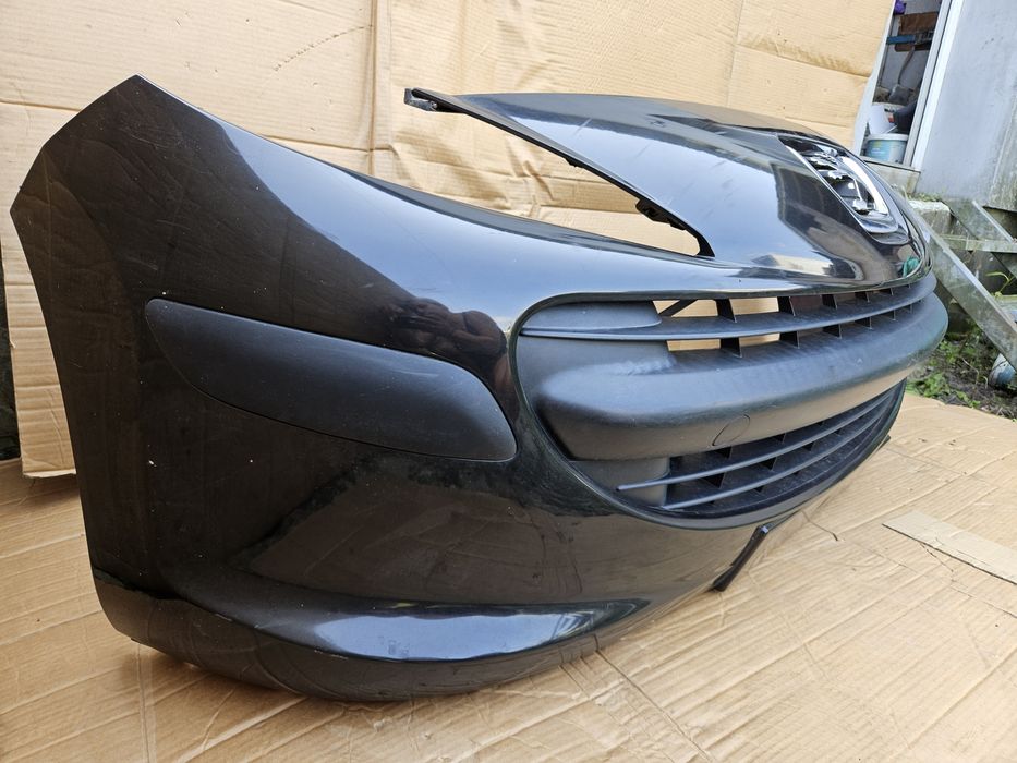 Peugeot 207 lak exld zderzak przód przedni kompletny bez halogenów