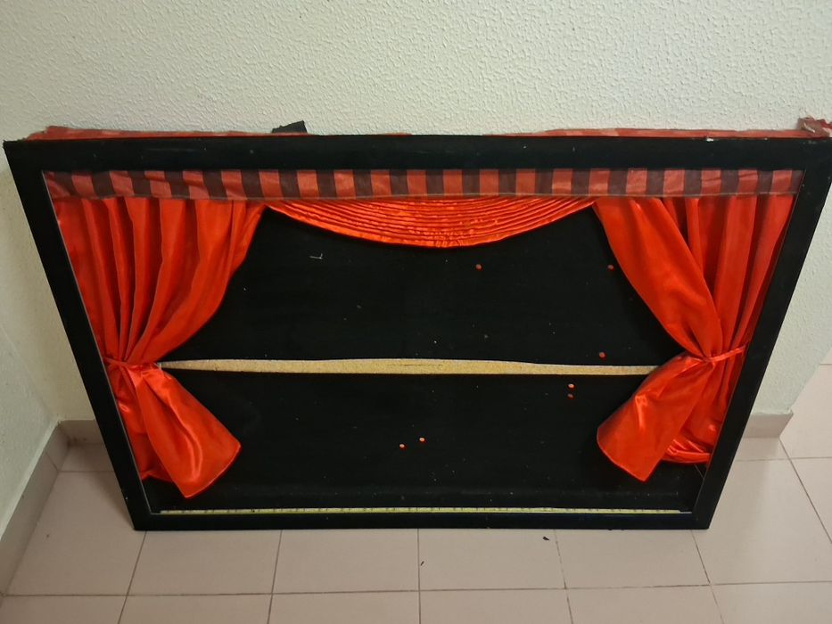 Quadro Teatro de Fantoches Infantis