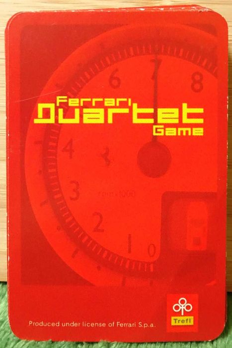 Ferrari Quartet Game – Oficjalna gra karciana Ferrari