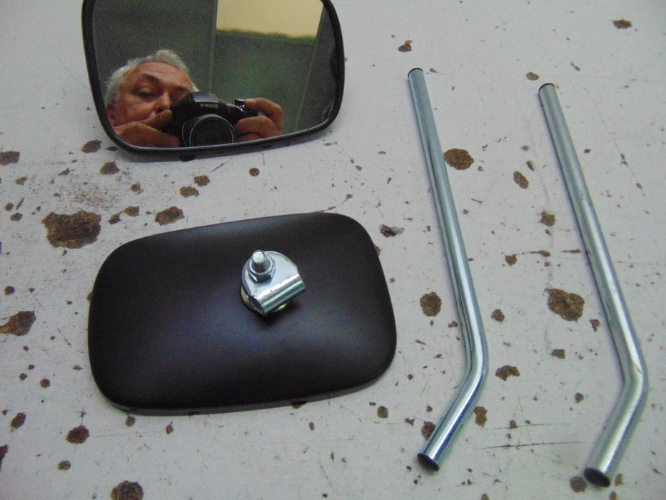 Antigos/clássicos furgão pick up, camiões espelhos