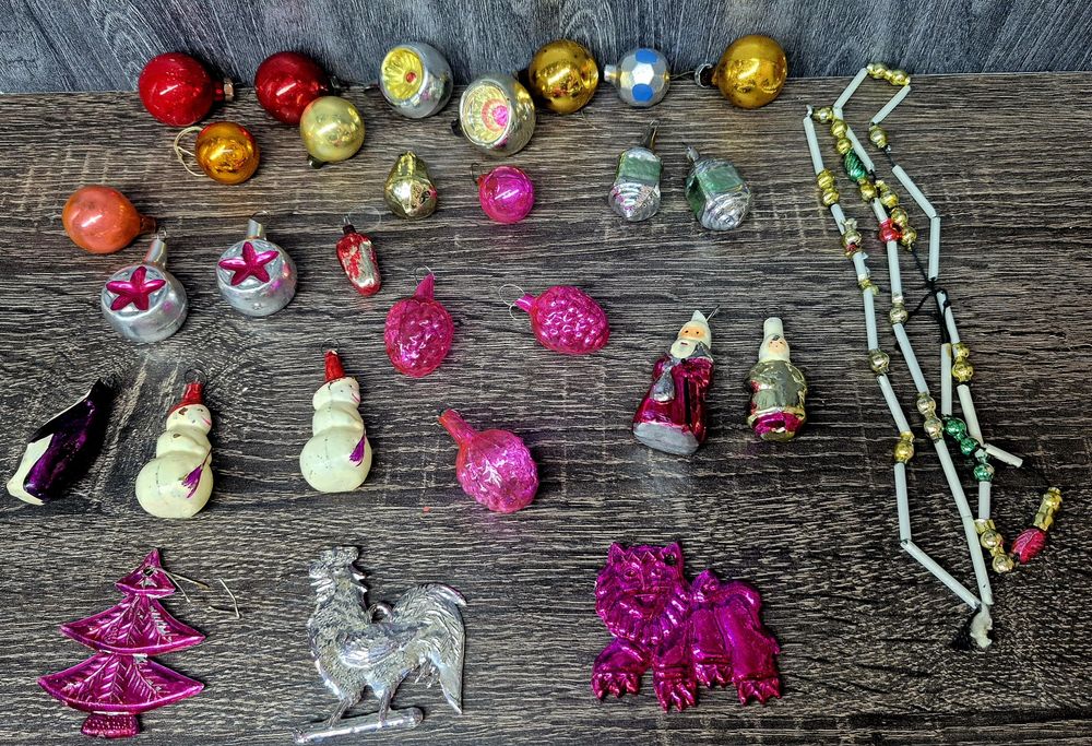 Ёлочные игрушки Малютка СССР