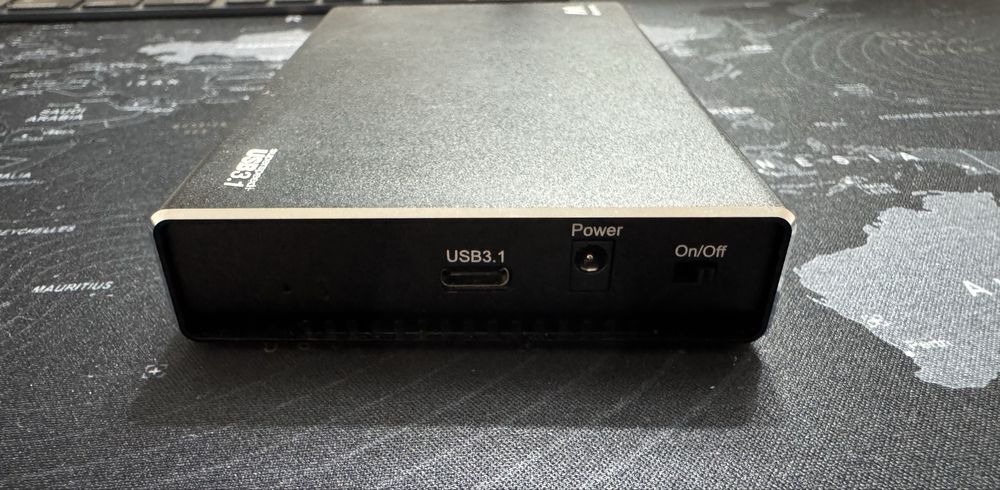 Caixa Disco Externo + Bolsa transporte