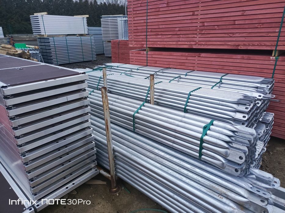 Rusztowanie ramowe elewacyjne  poznańskie nowe 6x6m