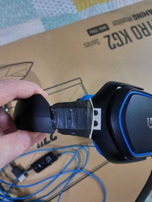 Наушники Logitech G430 (Под восстановление / На запчасти)