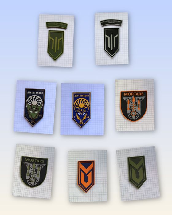 ПВХ патч, шеврон, 3 ОШБр, 3 ОШБР, підрозділи 3 ОШБр