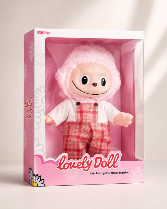 ВЕЛИКА Інтерактивна лялька від Lovely Doll Labubu