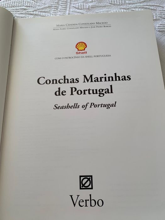 Livro « Conchas Marinhas de Portugal »