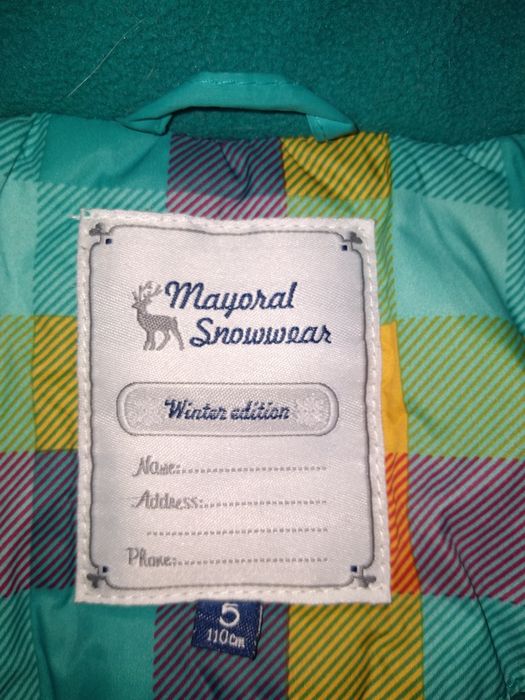 Курточка зіма 110 см . На дівчинку